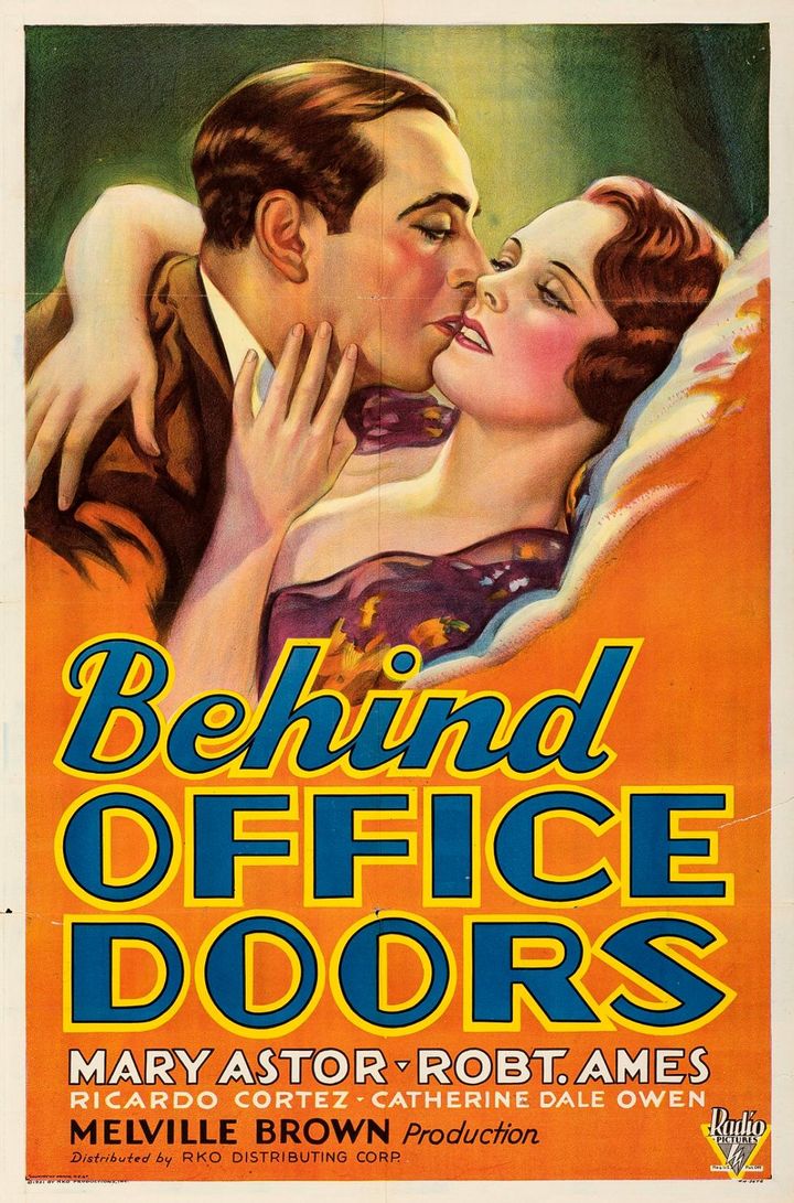 Behind Office Doors (1931) Poster