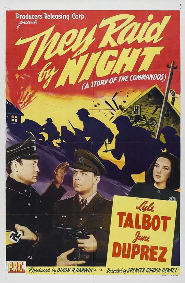 They Raid By Night (1942) Poster