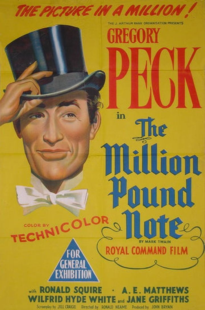 The Million Pound Note (1954) Poster