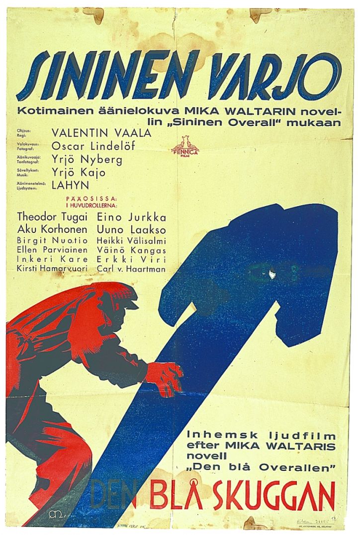 Sininen Varjo (1933) Poster