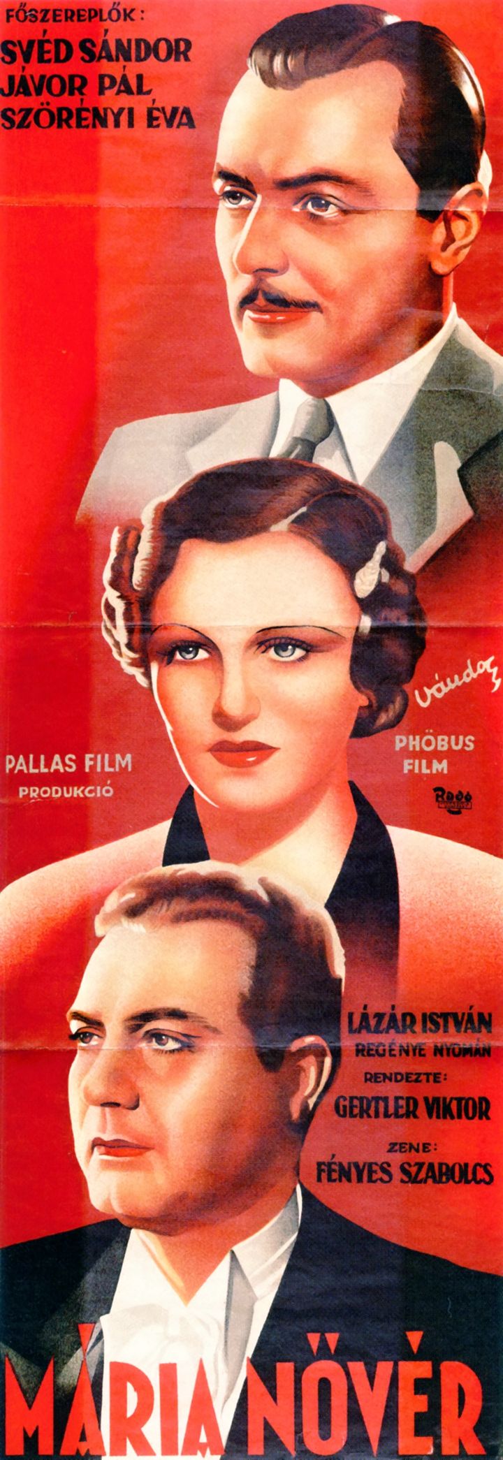 Mária Növér (1937) Poster