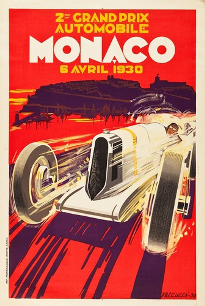 Grand Prix Motor Racing (1906) Poster