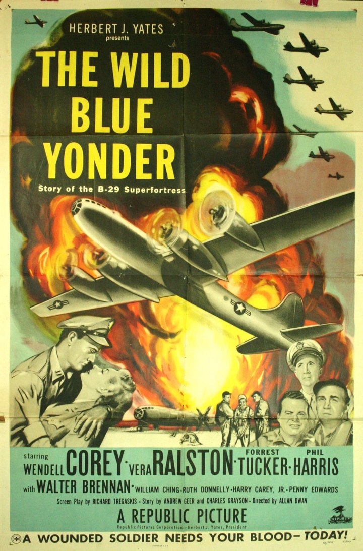 The Wild Blue Yonder (1951) Poster