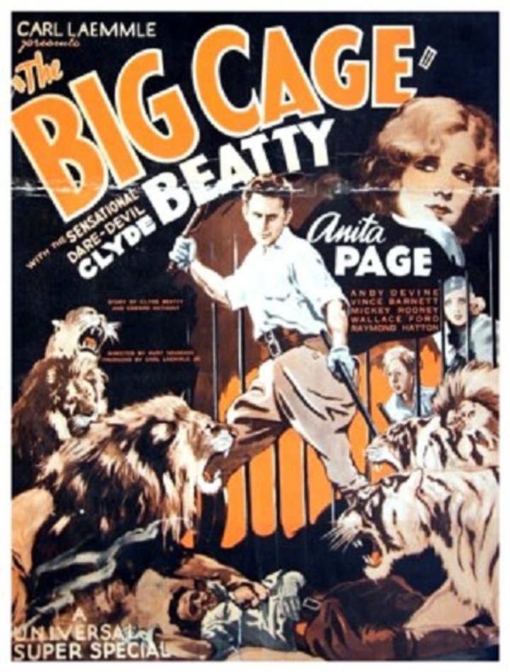 The Big Cage (1933) Poster