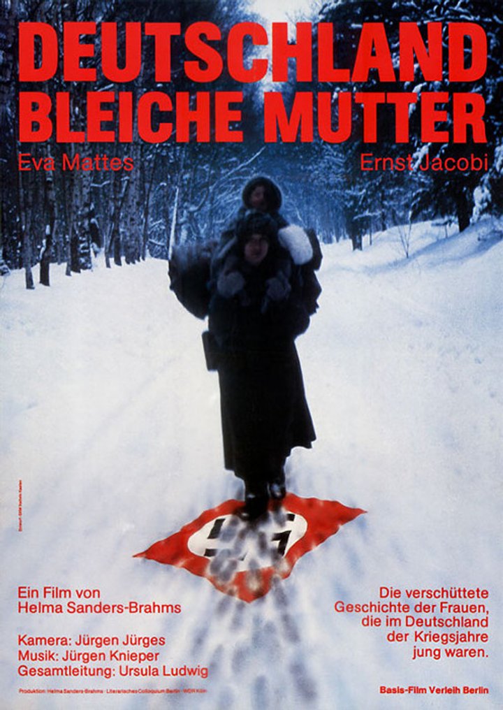 Deutschland Bleiche Mutter (1980) Poster