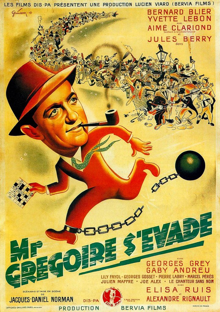 Monsieur Grégoire S'évade (1946) Poster