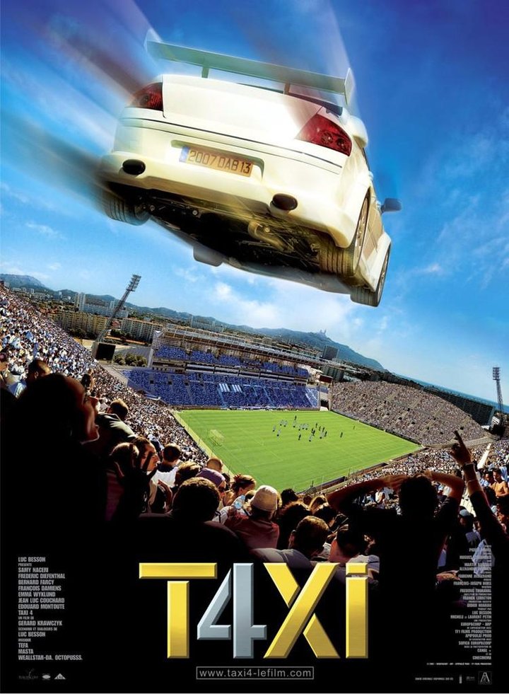 Taxi 4 (2007) Poster