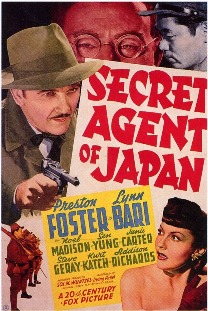 Secret Agent Of Japan (1942) Poster