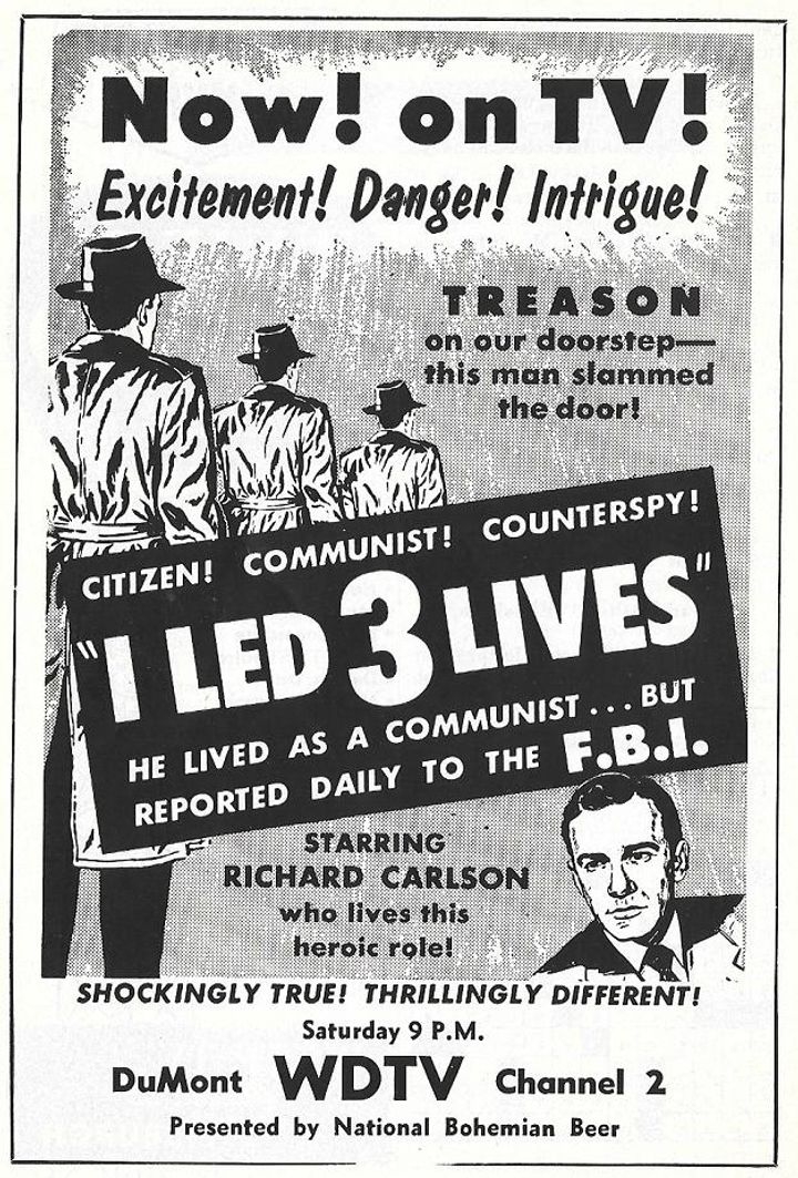 I Led 3 Lives (1953) Poster