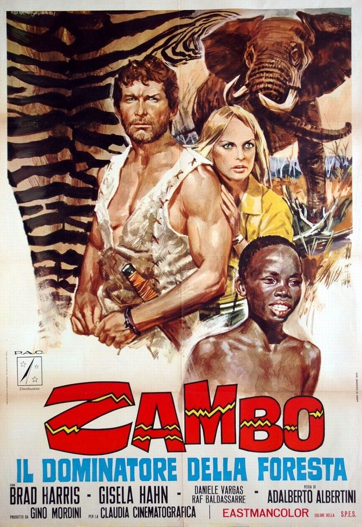 Zambo, Il Dominatore Della Foresta (1972) Poster