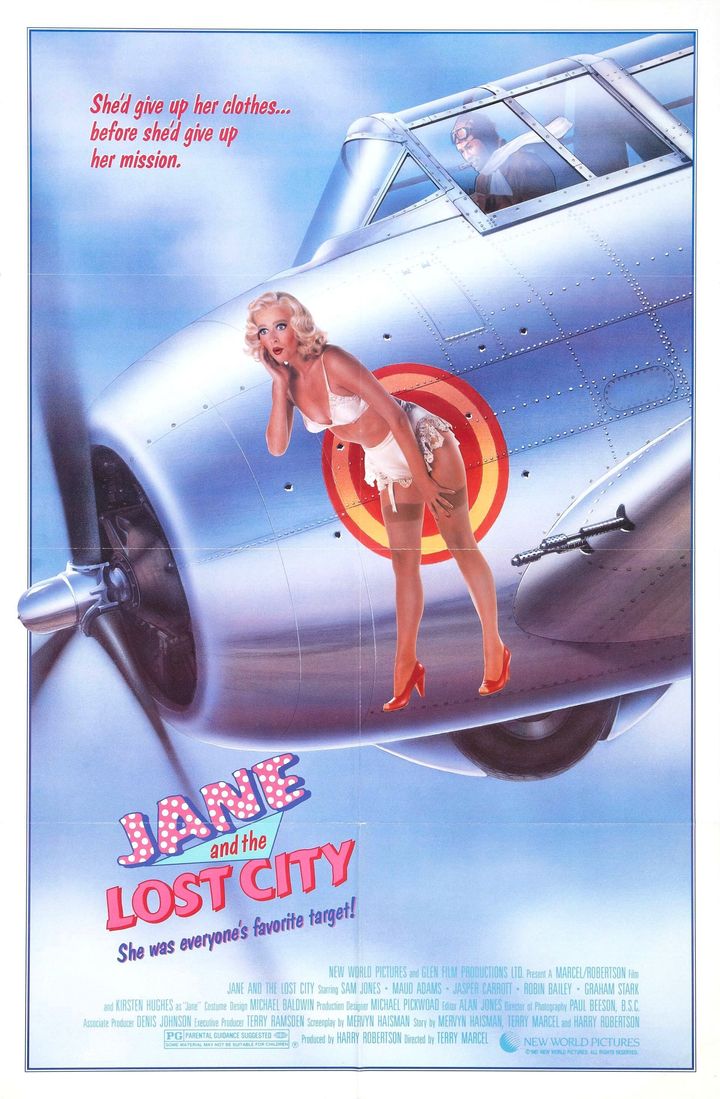 Jane And The Lost City (1987) Poster