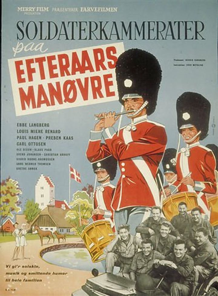 Soldaterkammerater På Efterårsmanøvre (1961) Poster