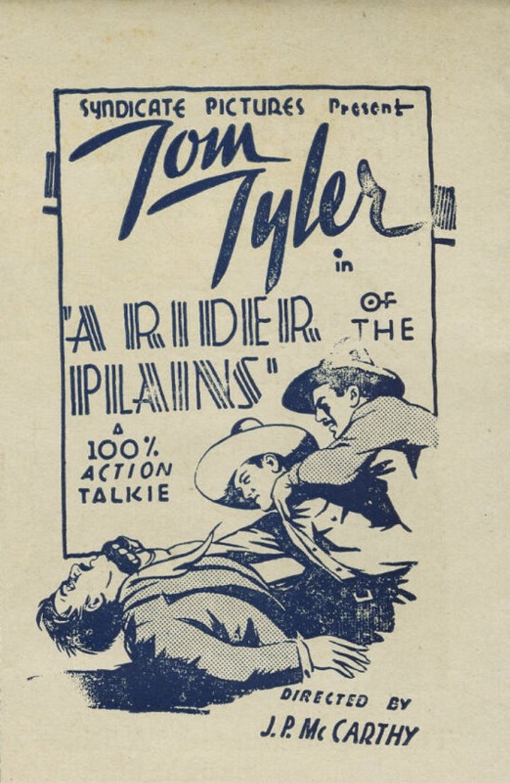 Rider Of The Plains (1931) Poster