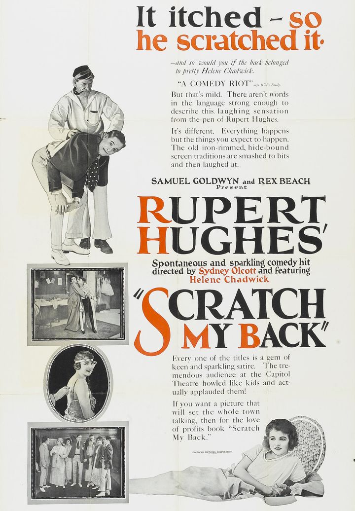 Scratch My Back (1920) Poster