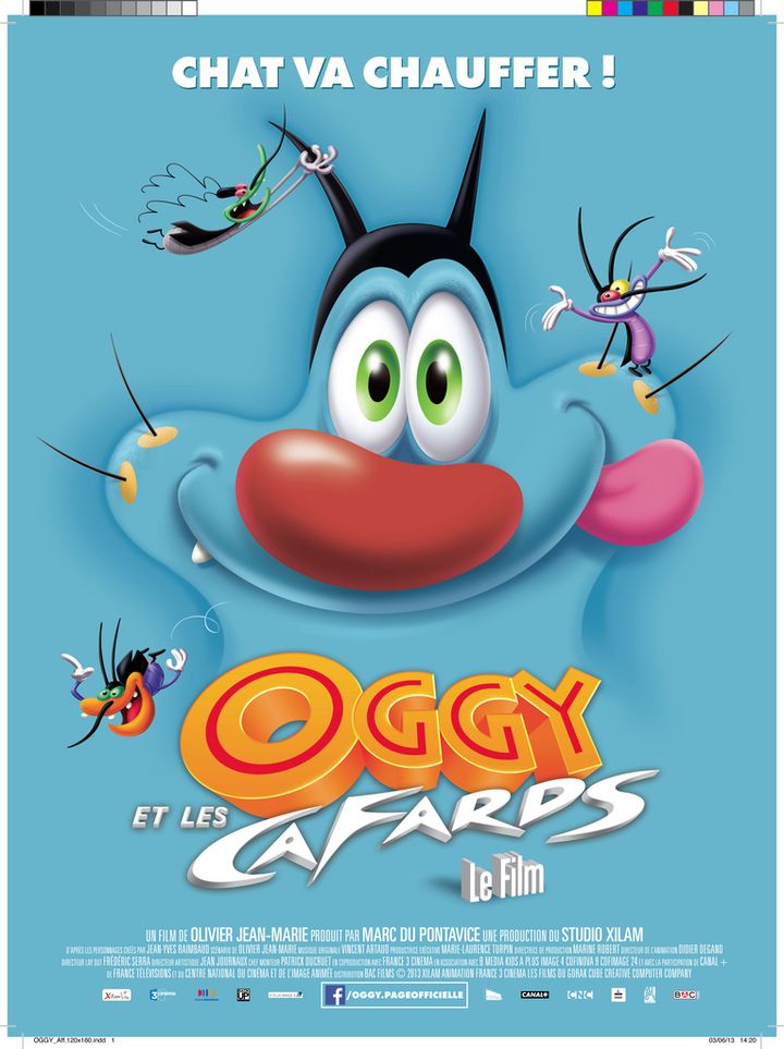 Oggy Et Les Cafards (2013) Poster