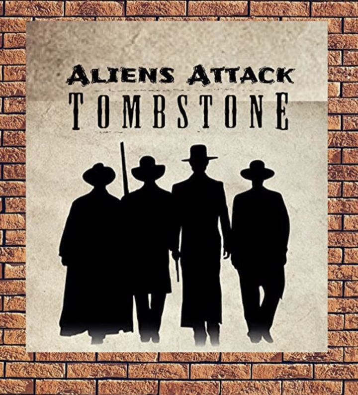 Aliens Attack Tombstone (2023) Poster