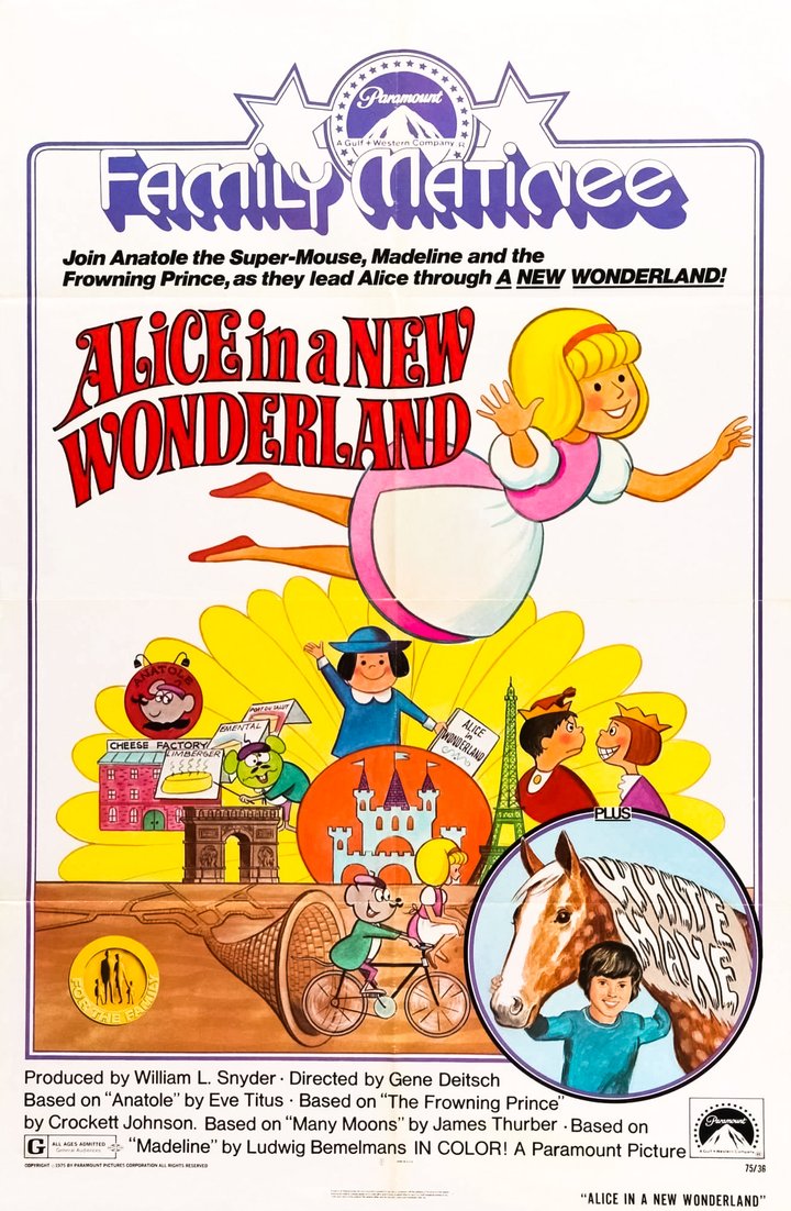 Alice Of Wonderland In Paris (1966) Poster