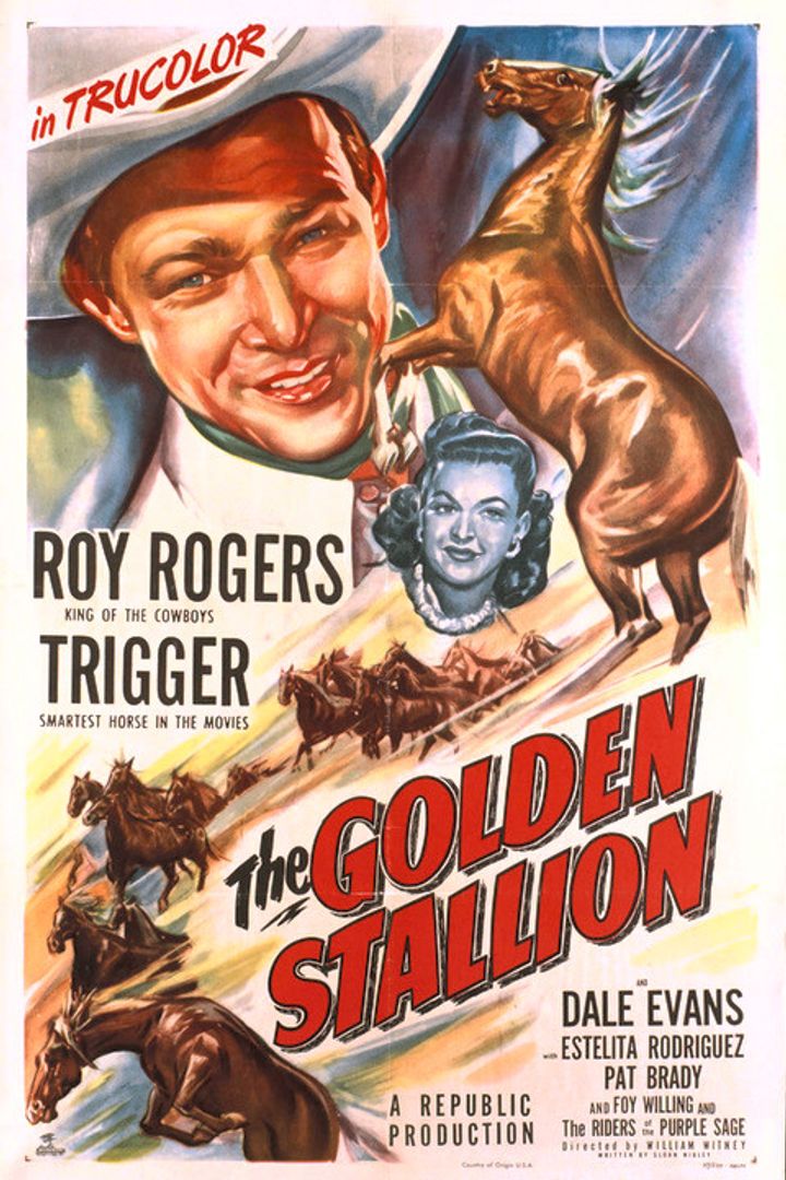 The Golden Stallion (1949) Poster