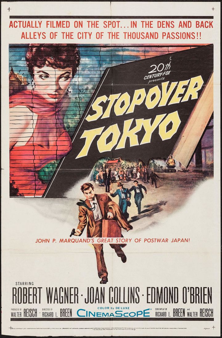 Stopover Tokyo (1957) Poster