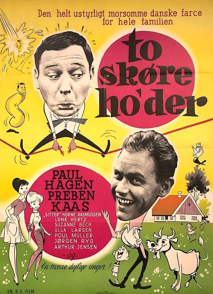 To Skøre Ho'der (1961) Poster