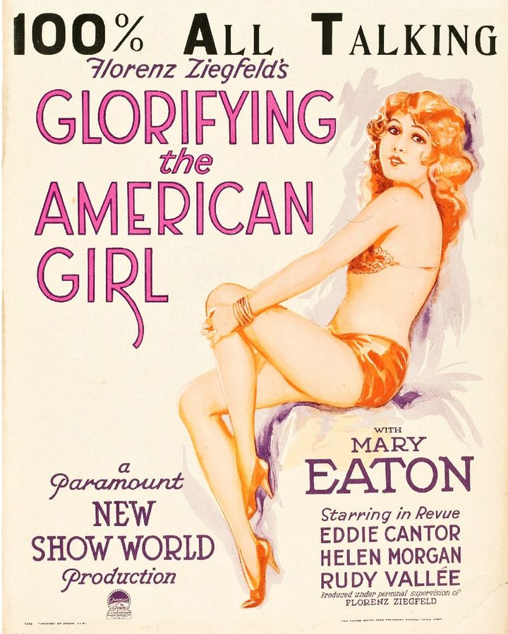 Glorifying The American Girl (1929) Poster