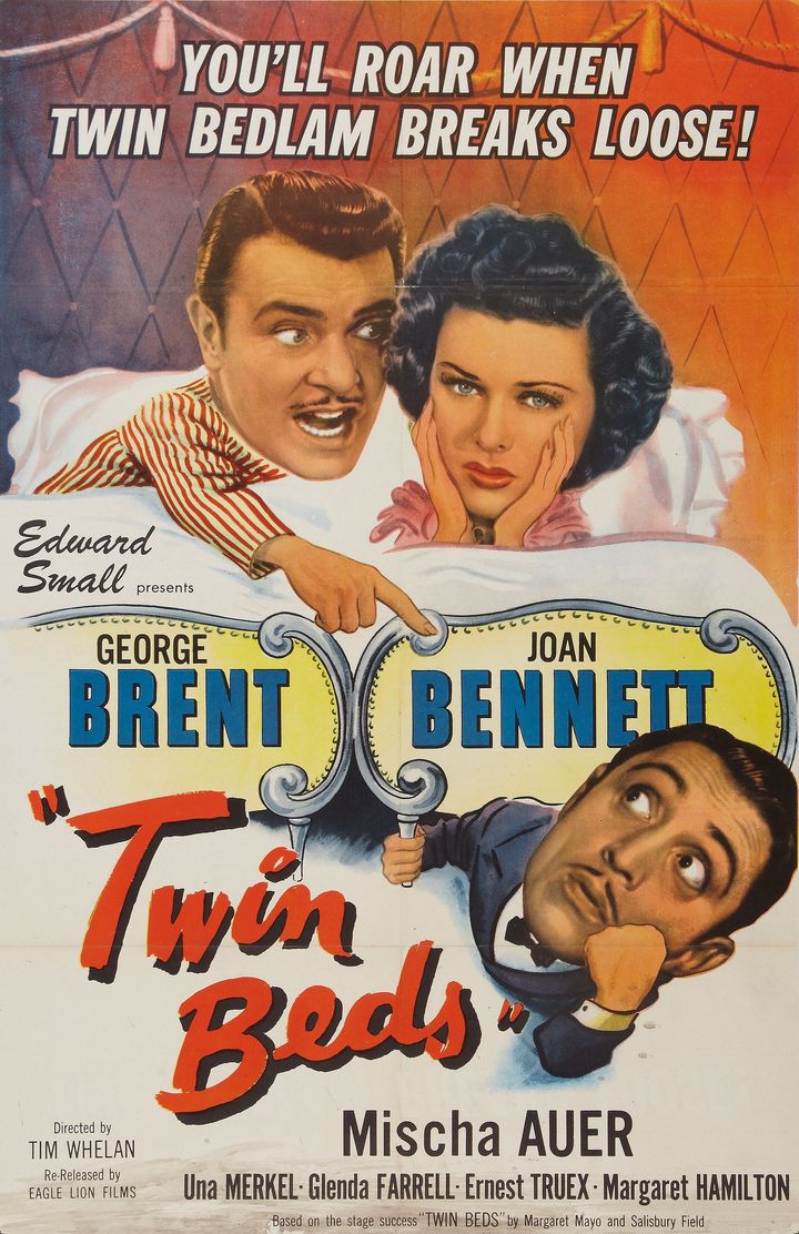 Twin Beds (1942) Poster