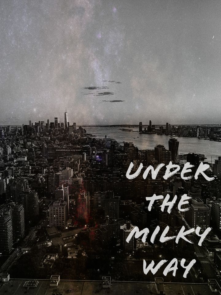 Under The Milky Way Poster