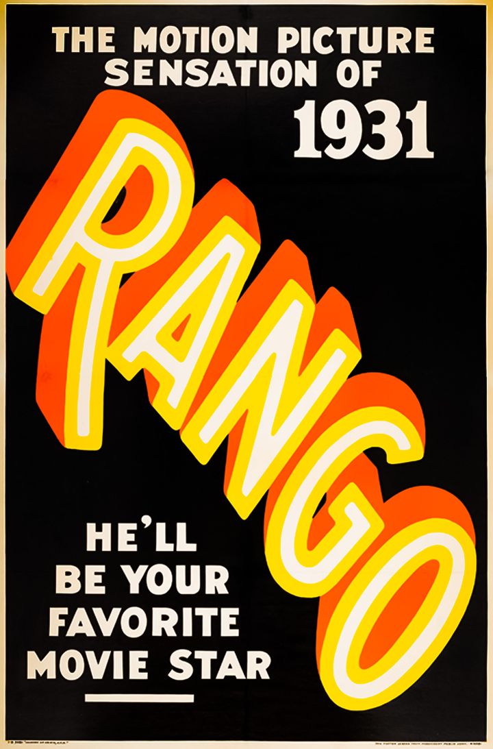 Rango (1931) Poster