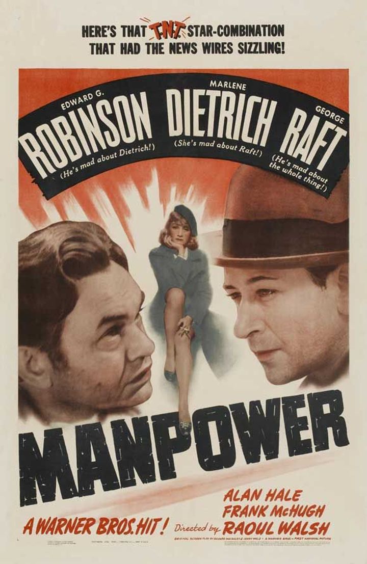 Manpower (1941) Poster