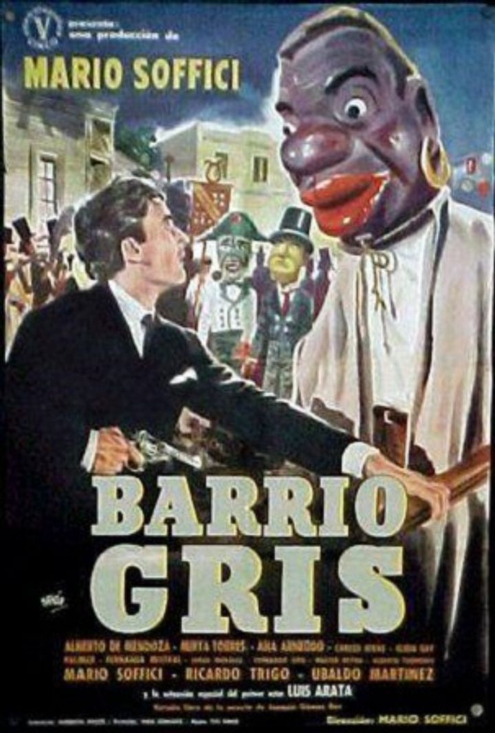 Barrio Gris (1954) Poster