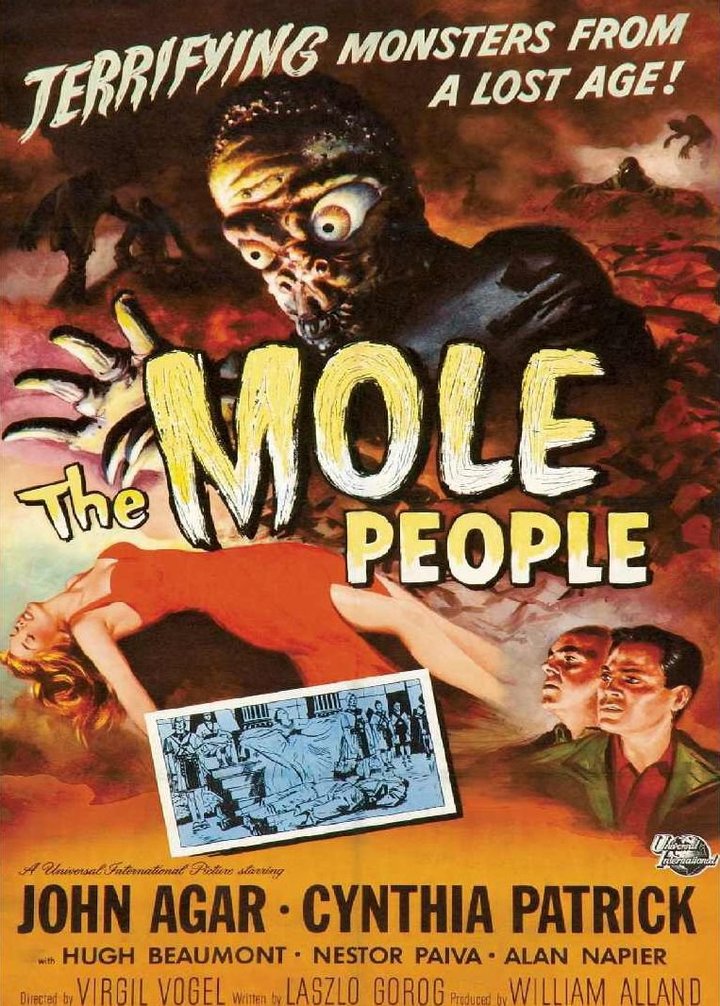 The Mole People (1956) Poster