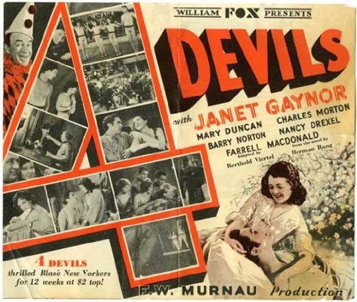 4 Devils (1928) Poster