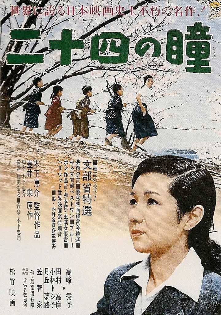 Nijûshi No Hitomi (1954) Poster