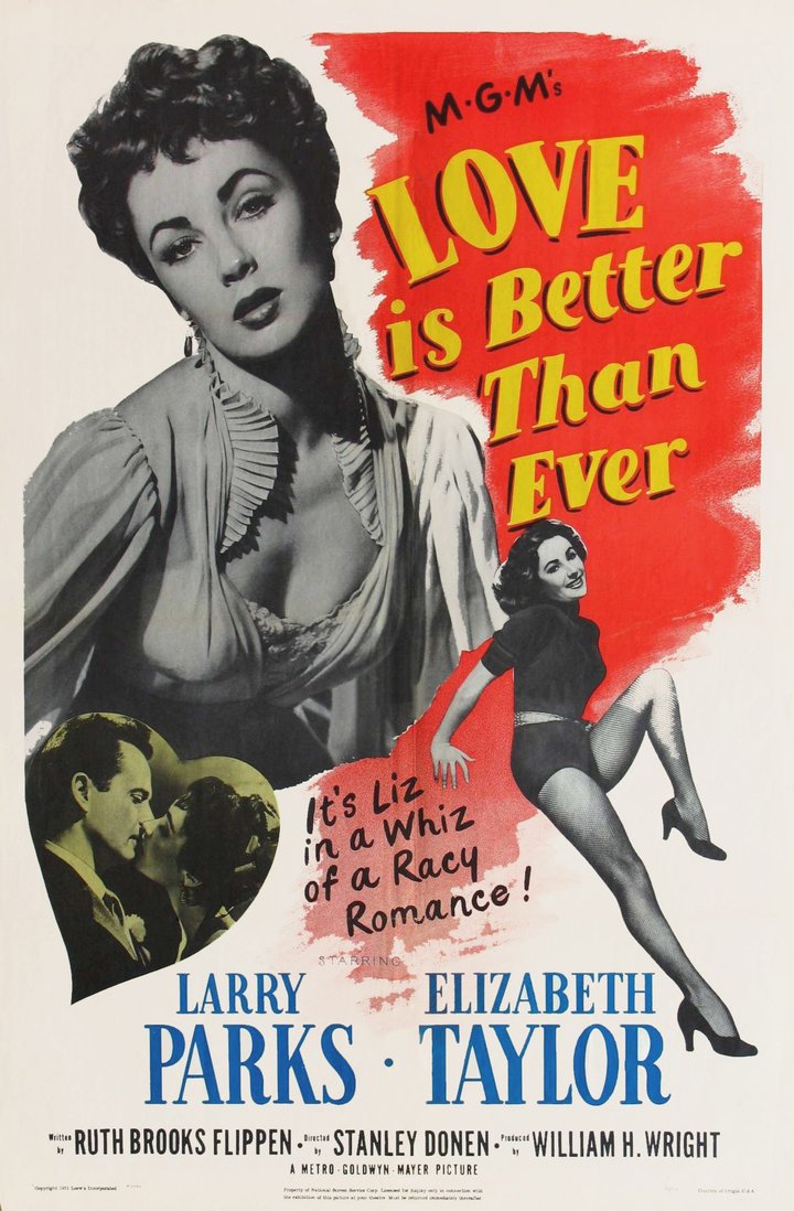 Love Is Better Than Ever (1952) Poster