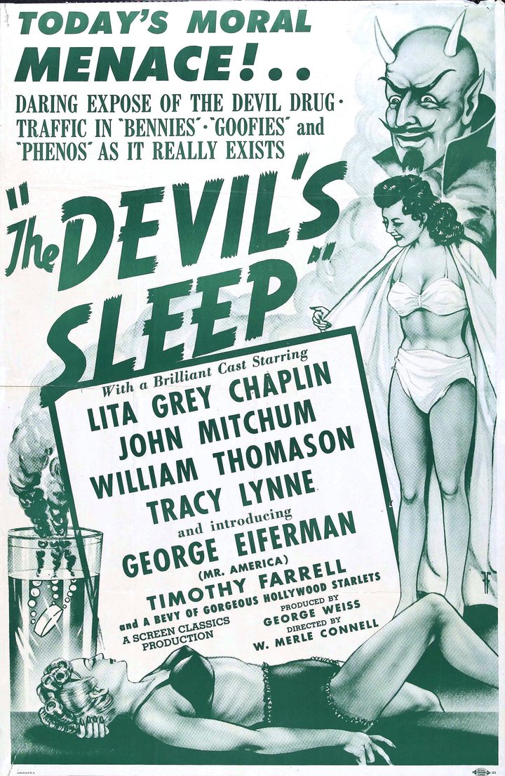 The Devil's Sleep (1949) Poster