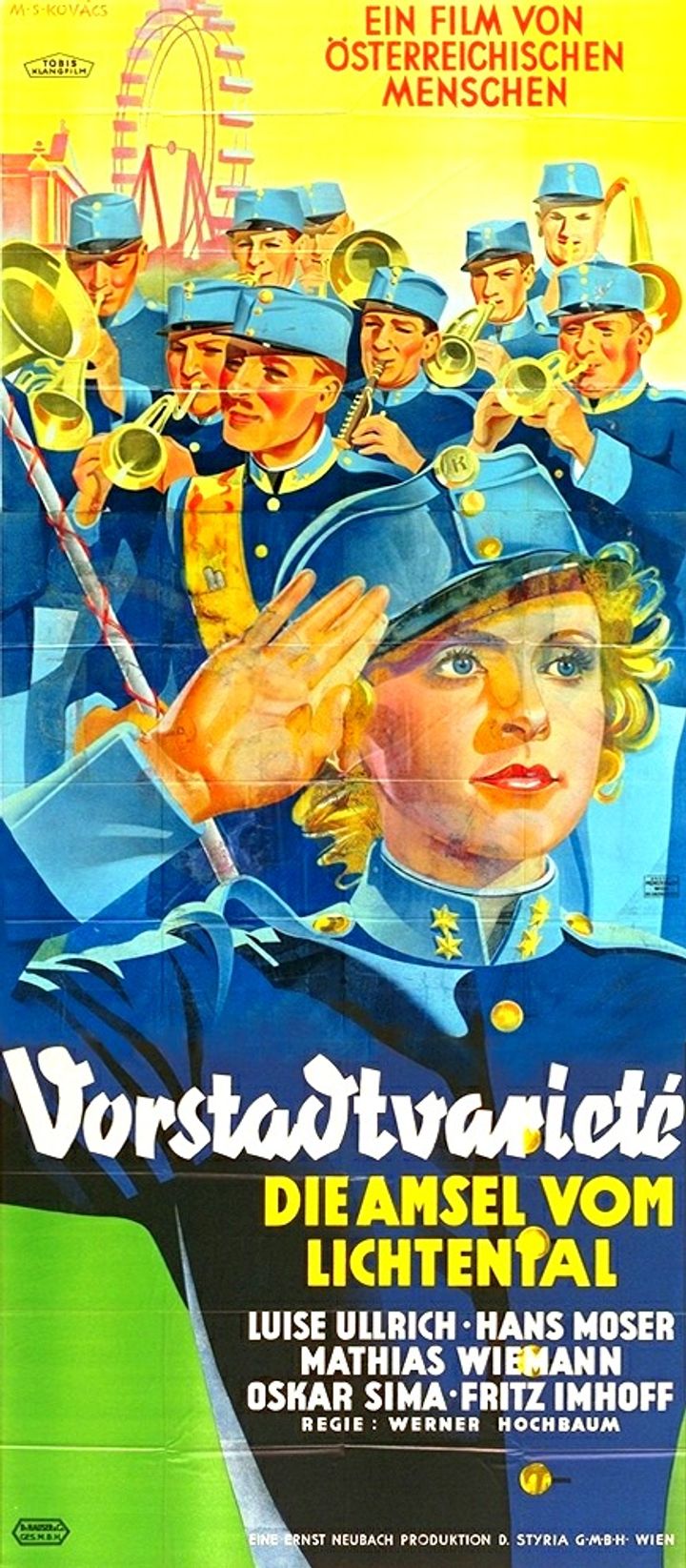 Vorstadtvariete (1935) Poster