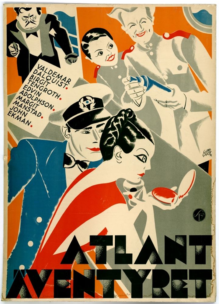 Atlantäventyret (1934) Poster