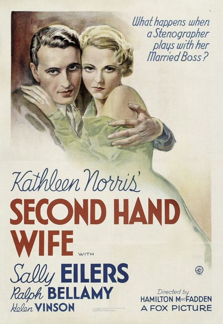 Second Hand Wife (1933) Poster