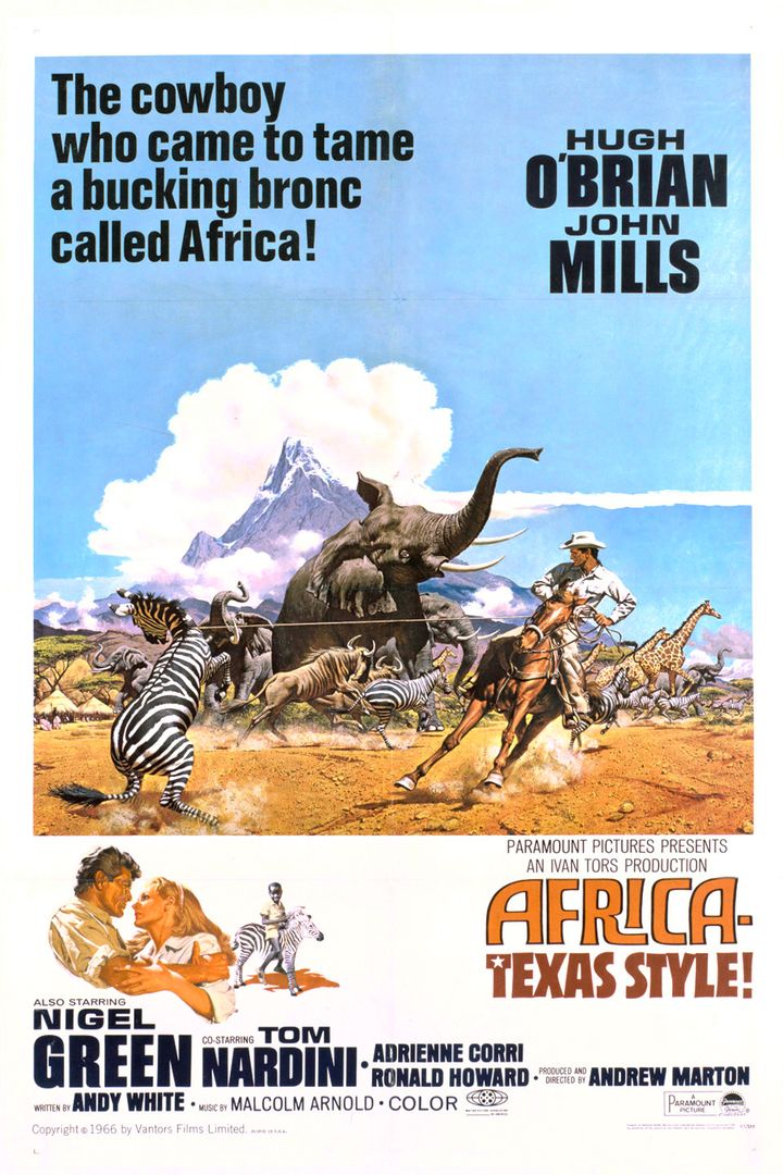 Africa: Texas Style (1967) Poster