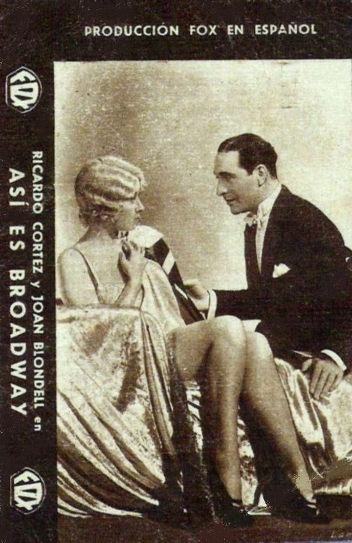 Broadway Bad (1933) Poster