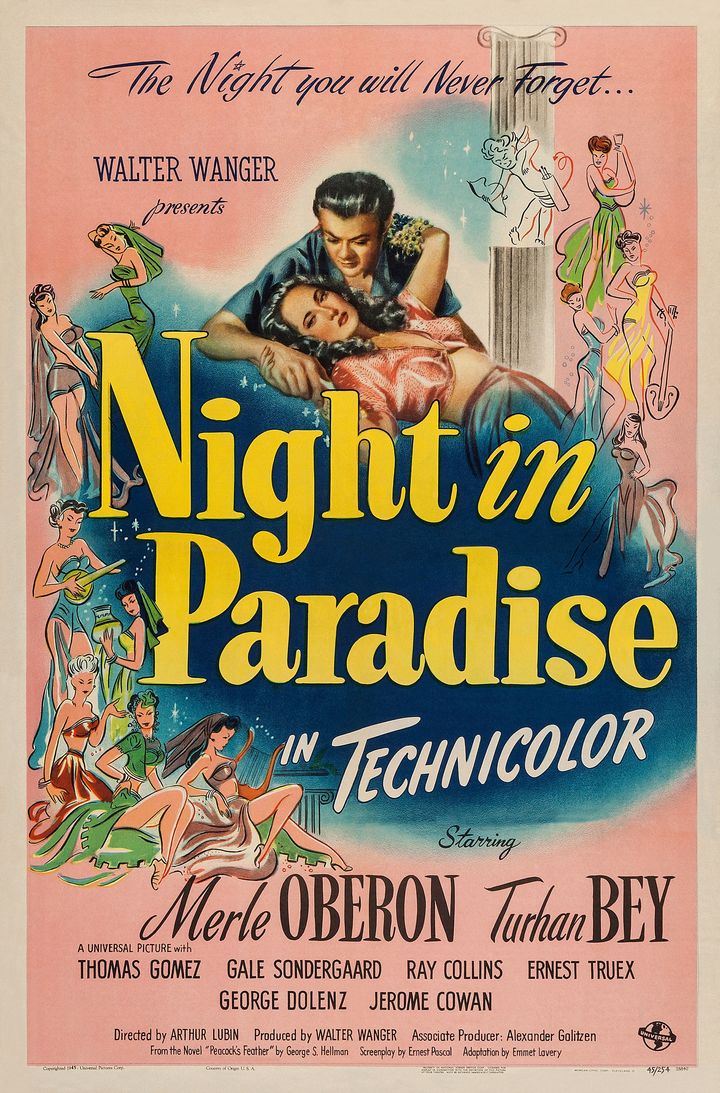 Night In Paradise (1946) Poster