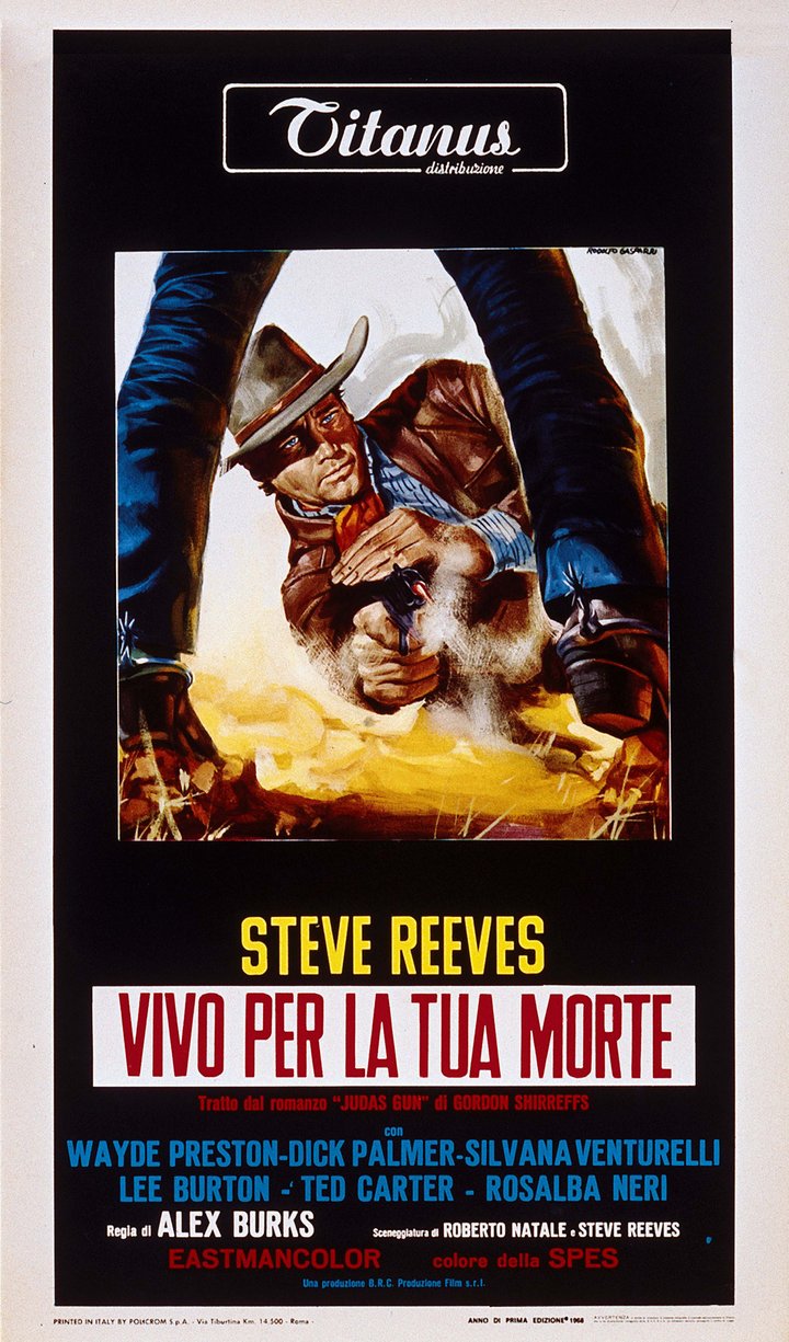 Vivo Per La Tua Morte (1968) Poster