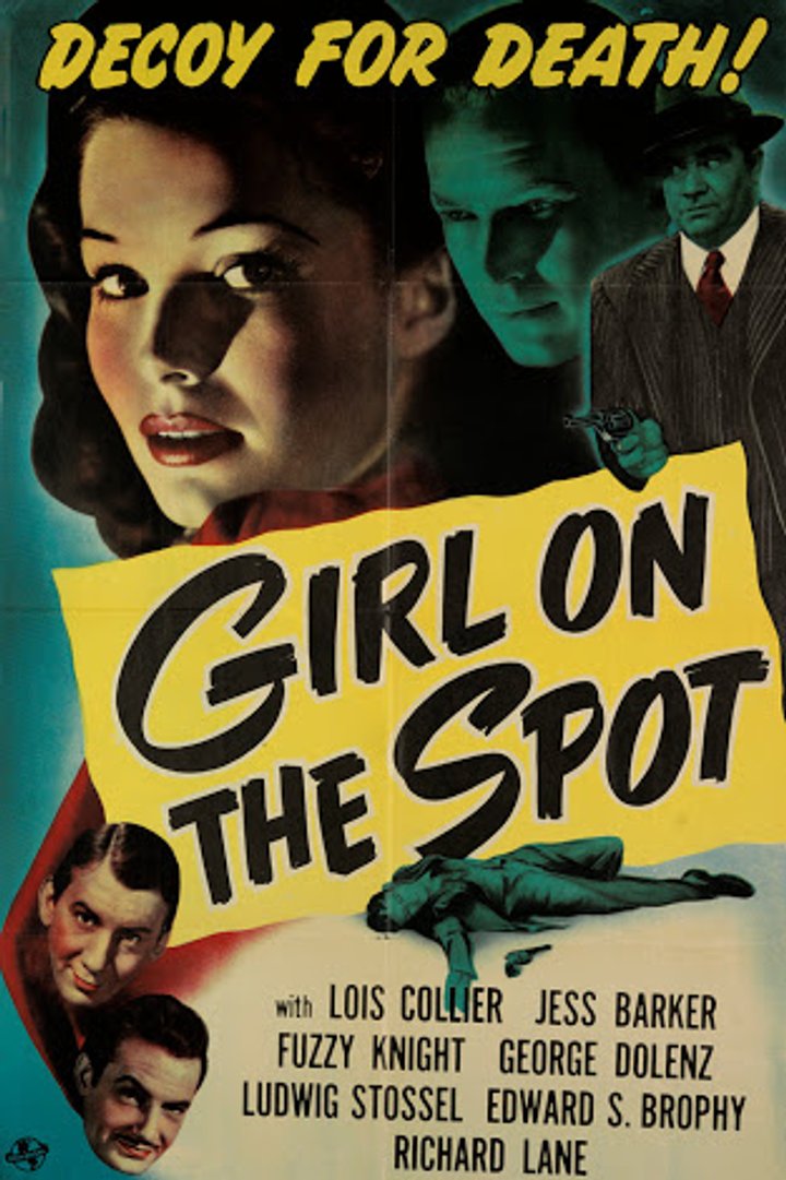 Girl On The Spot (1946) Poster