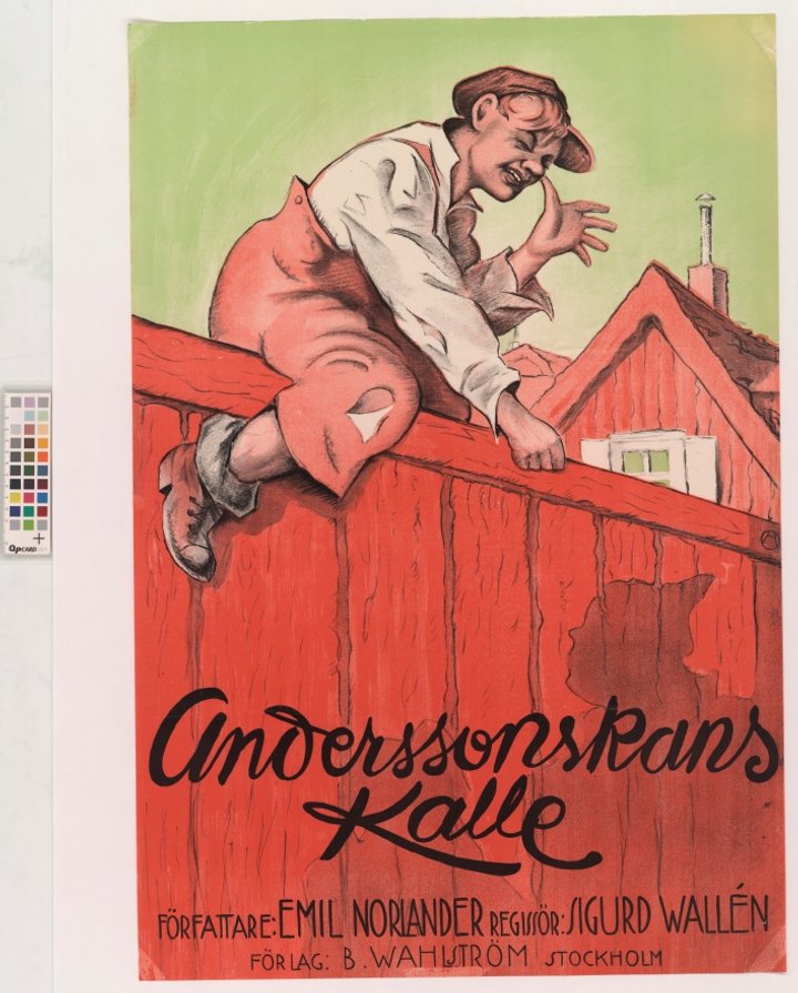 Anderssonskans Kalle (1922) Poster