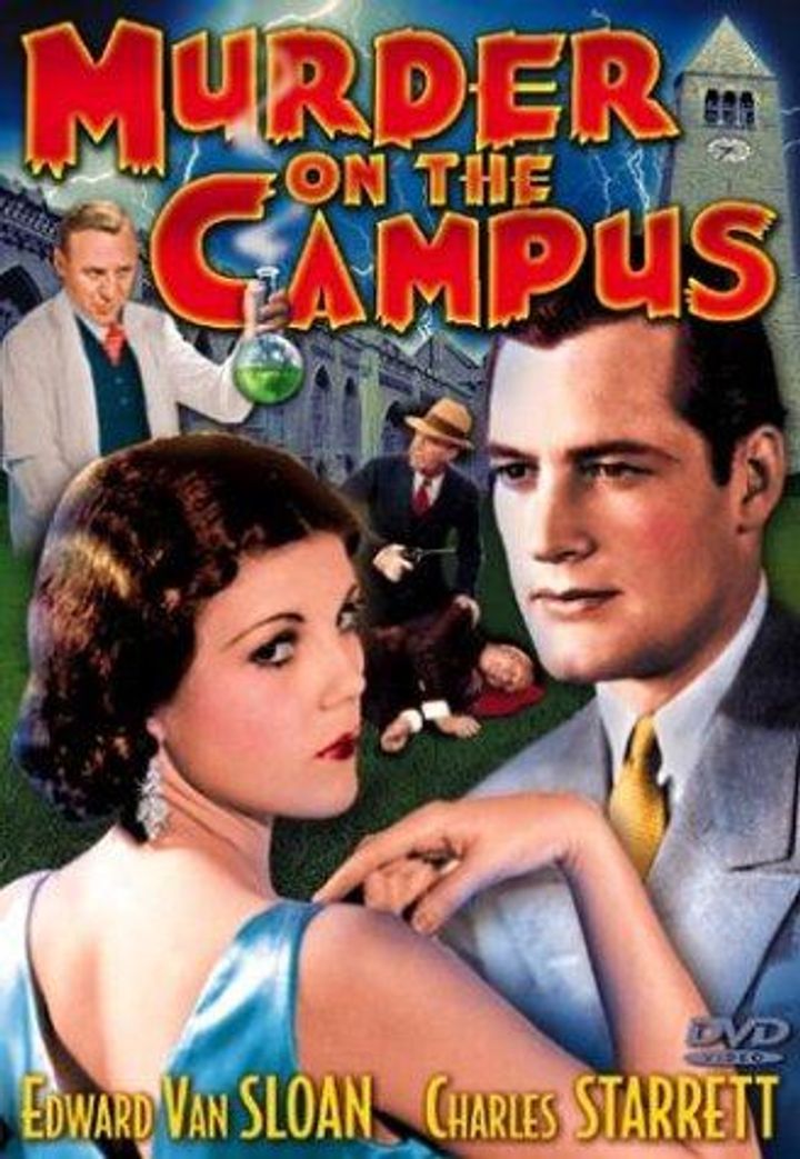 Murder On The Campus (1933) Poster