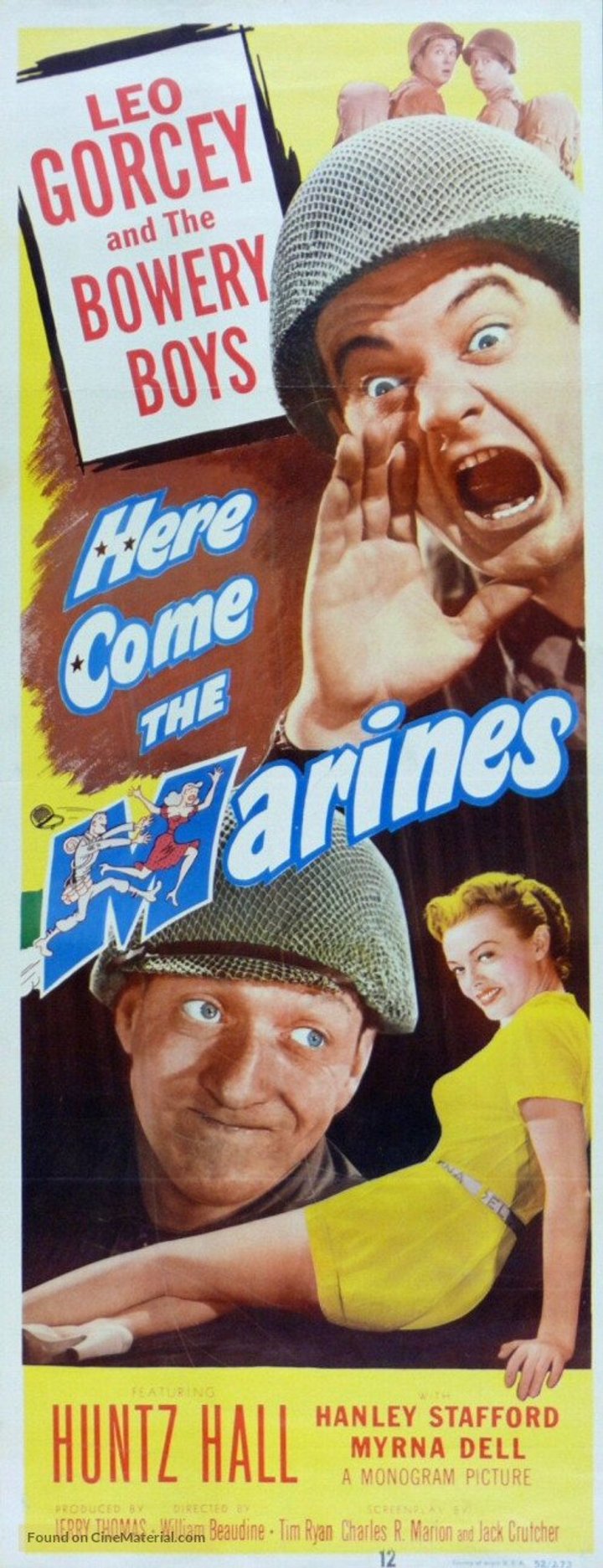 Here Come The Marines (1952) Poster