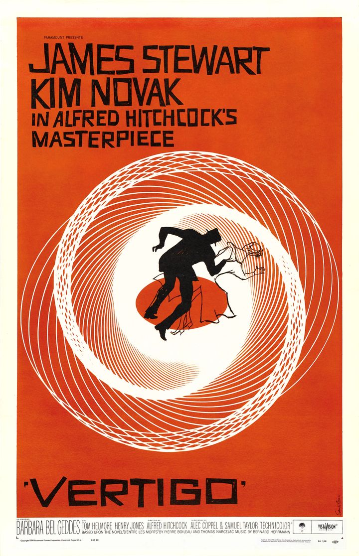 Vertigo (1958) Poster