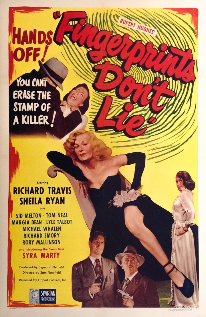 Fingerprints Don't Lie (1951) Poster