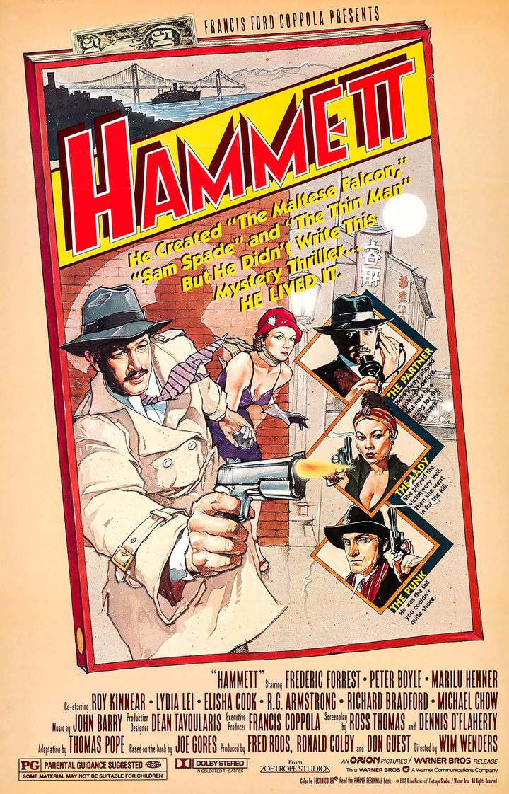 Hammett (1982) Poster