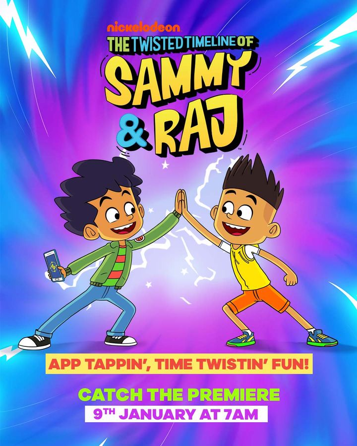 The Twisted Timeline Of Sammy & Raj (2023) Poster